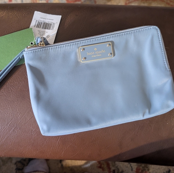 Kate Spade Light Blue Wristlet